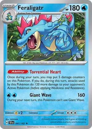 041/162 Feraligatr - Temporal Forces by Poké Zen DXB on MYNTED