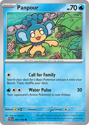041/182 Panpour - Reverse Holo - Paradox Rift by Poké Zen DXB on MYNTED