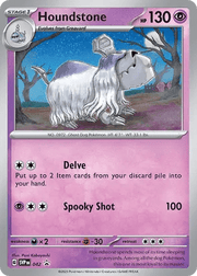 042 Houndstone - S&V Black Star Promo by Poké Zen DXB on MYNTED