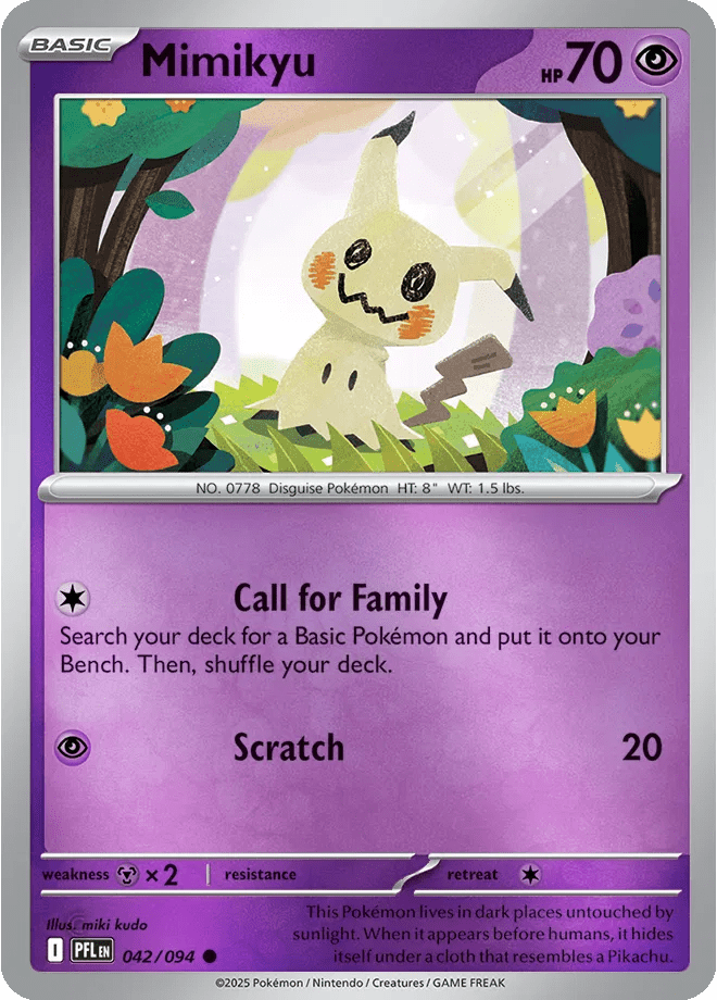 042/094 Mimikyu - Reverse Holo - Phantasmal Flames by Poké Zen DXB on MYNTED