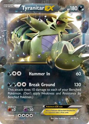 042/098 Tyranitar ex - Ancient Origins by Poké Zen DXB on MYNTED