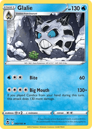 042/195 Glalie - Silver Tempest by Poké Zen DXB on MYNTED