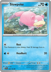 042/198 Slowpoke - Scarlet & Violet by Poké Zen DXB on MYNTED