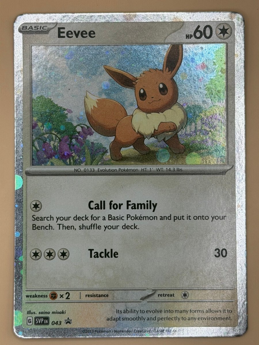 043 Eevee - S&V Black Star Promo by Poké Zen DXB on MYNTED