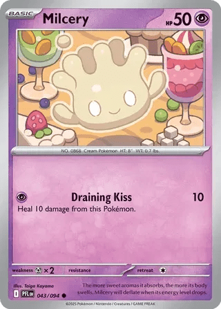 043/094 Milcery - Phantasmal Flames by Poké Zen DXB on MYNTED