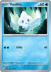 043/182 Vanillite - Reverse Holo - Paradox Rift by Poké Zen DXB on MYNTED