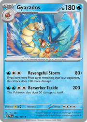 043/193 Gyarados - Paldea Evolved by Poké Zen DXB on MYNTED