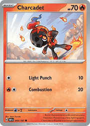 043/197 Charcadet - Obsidian Flames by Poké Zen DXB on MYNTED