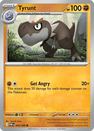 044/088 Tyrunt - Perfect Order by Poké Zen DXB on MYNTED
