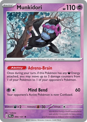044/131 Munkidori - Prismatic Evolutions by Poké Zen DXB on MYNTED