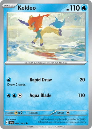 044/162 Keldeo - Temporal Forces by Poké Zen DXB on MYNTED