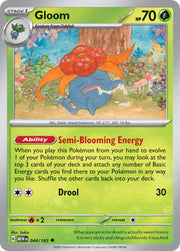 044/165 Gloom - Reverse Holo - 151 (MEW) by Poké Zen DXB on MYNTED
