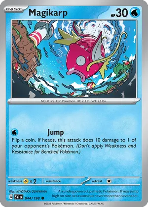 044/198 Magikarp - Scarlet & Violet by Poké Zen DXB on MYNTED