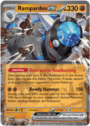 Rampardos ex - 045/084 - ME05: Pitch Black (PBL)