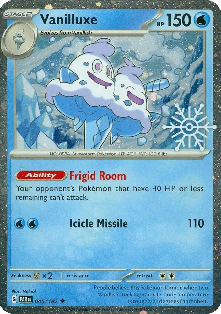 Vanilluxe - [SEALED] 045/182 (Holiday Calendar) Promo