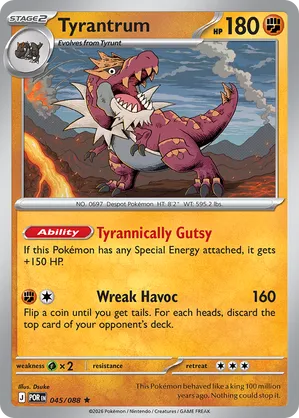 045/088 Tyrantrum - Perfect Order by Poké Zen DXB on MYNTED