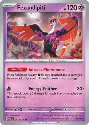 045/131 Fezandipiti - Prismatic Evolutions by Poké Zen DXB on MYNTED