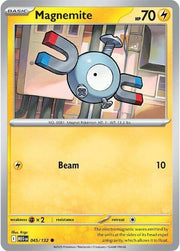 045/132 · Magnemite · Reverse Holo (MEG) by PokeMarsi on MYNTED