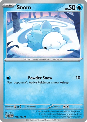 045/162 Snom - Reverse Holo - Temporal Forces by Poké Zen DXB on MYNTED