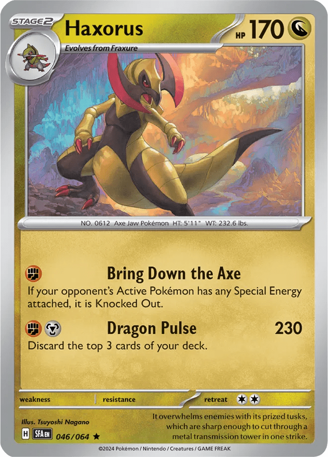 046/064 Haxorus - Shrouded Fable by Poké Zen DXB on MYNTED