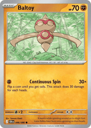 046/086 Baltoy - Chaos Rising by Poké Zen DXB on MYNTED