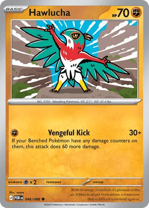 046/088 Hawlucha - Perfect Order by Poké Zen DXB on MYNTED