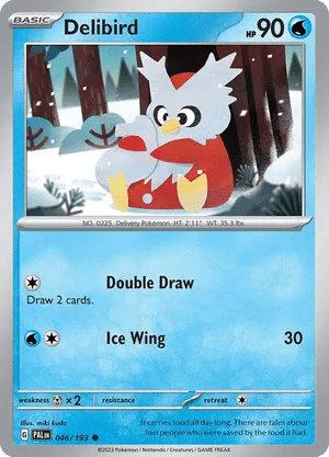 046/193 Delibird - Paldea Evolved by Poké Zen DXB on MYNTED