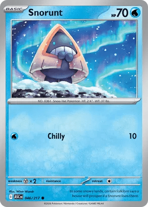 046/217 Snorunt - Ascended Heroes by Poké Zen DXB on MYNTED