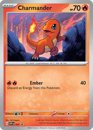 047 Charmander - S&V Black Star Promo by Poké Zen DXB on MYNTED