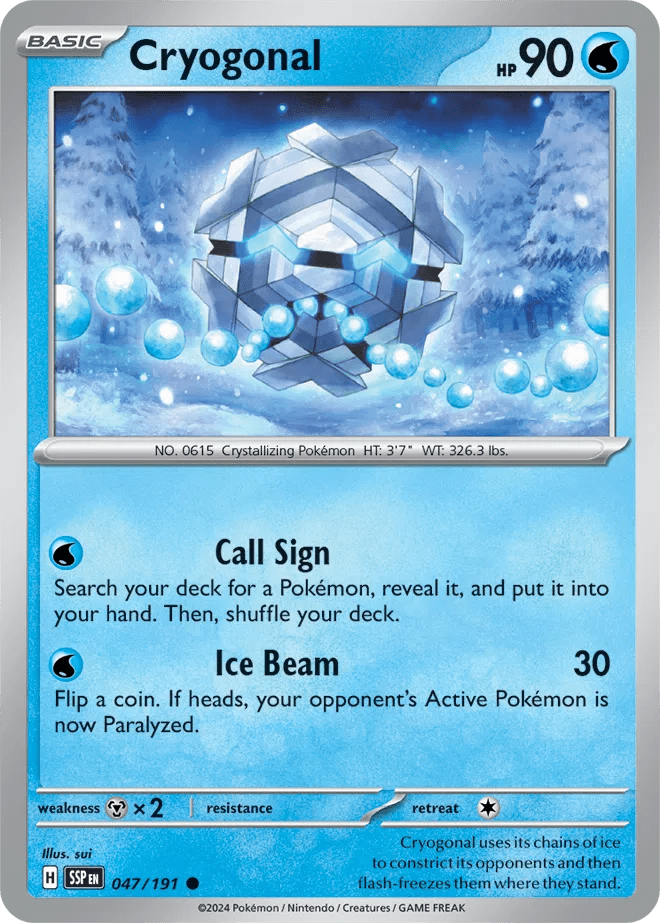047/191 Cryogonal - Surging Sparks by Poké Zen DXB on MYNTED