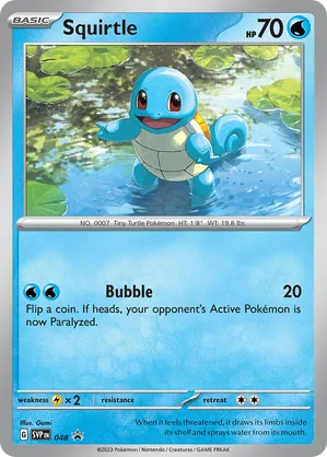 048 Squirtle - S&V Black Star Promo by Poké Zen DXB on MYNTED
