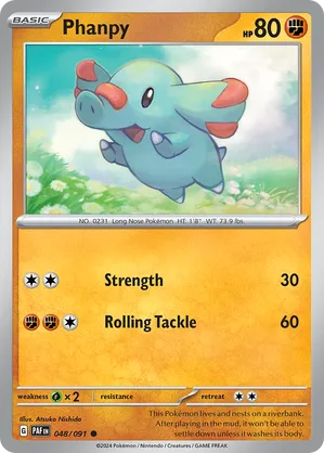 048/091 Phanpy - Paldean Fates by Poké Zen DXB on MYNTED