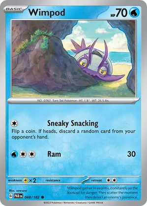 048/182 Wimpod - Paradox Rift by Poké Zen DXB on MYNTED