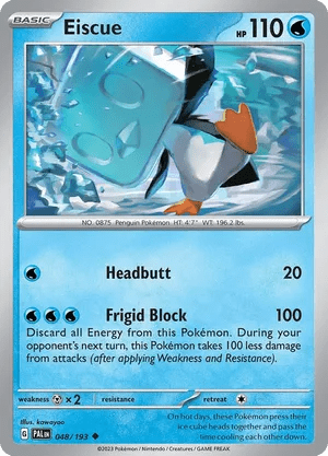 048/193 Eiscue - Paldea Evolved by Poké Zen DXB on MYNTED