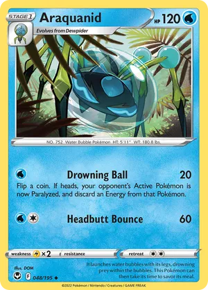 048/195 Araquanid - Silver Tempest by Poké Zen DXB on MYNTED