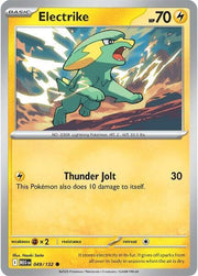 049/132 · Electrike · Normal (MEG) by PokeMarsi on MYNTED