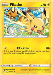 049/195 Pikachu - Silver Tempest by Poké Zen DXB on MYNTED