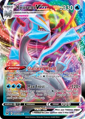 049/196 Kyurem Vmax - Lost Origin by Poké Zen DXB on MYNTED