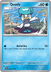 050/191 Quaxly - Reverse Holo - Surging Sparks by Poké Zen DXB on MYNTED