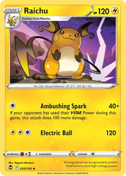 050/195 Raichu - Silver Tempest by Poké Zen DXB on MYNTED