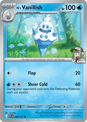 050/217 N's Vanillish - Ascended Heroes by Poké Zen DXB on MYNTED