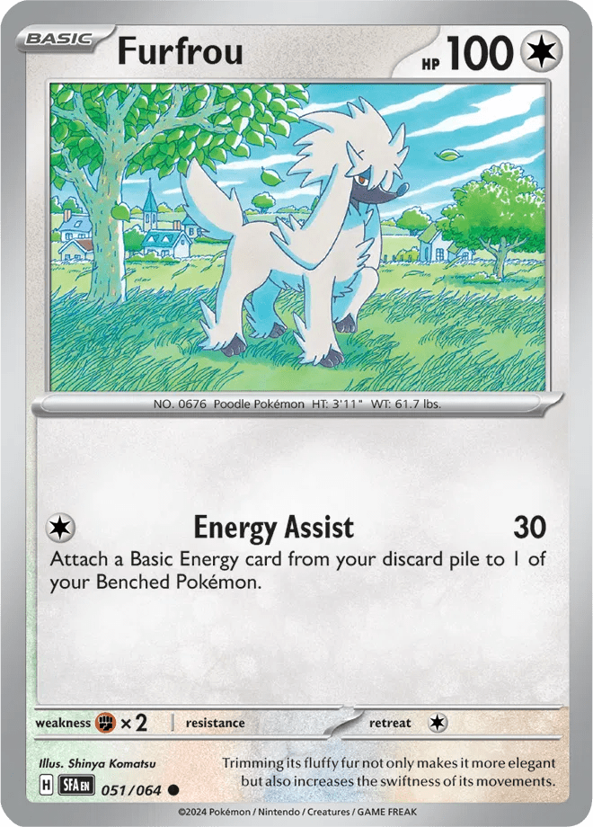 051/064 Furfrou - Shrouded Fable by Poké Zen DXB on MYNTED