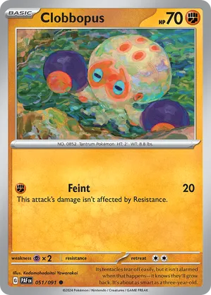 051/091 Clobbopus - Paldean Fates by Poké Zen DXB on MYNTED