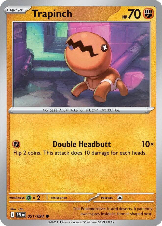 051/094 Trapinch Normal · Phantasmal Flames (PFL) by PokeMarsi on MYNTED