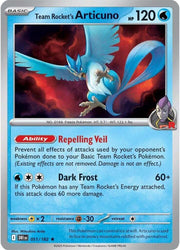 051/182 · Team Rocket's Articuno · Holo (DRI) by PokeMarsi on MYNTED