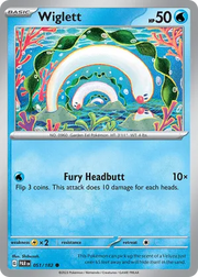 051/182 Wiglett - Paradox Rift by Poké Zen DXB on MYNTED