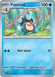 051/197 Palpitoad - Obsidian Flames by Poké Zen DXB on MYNTED