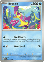 051/198 Bruxish Normal · Scarlet & Violet (SVI) by PokeMarsi on MYNTED