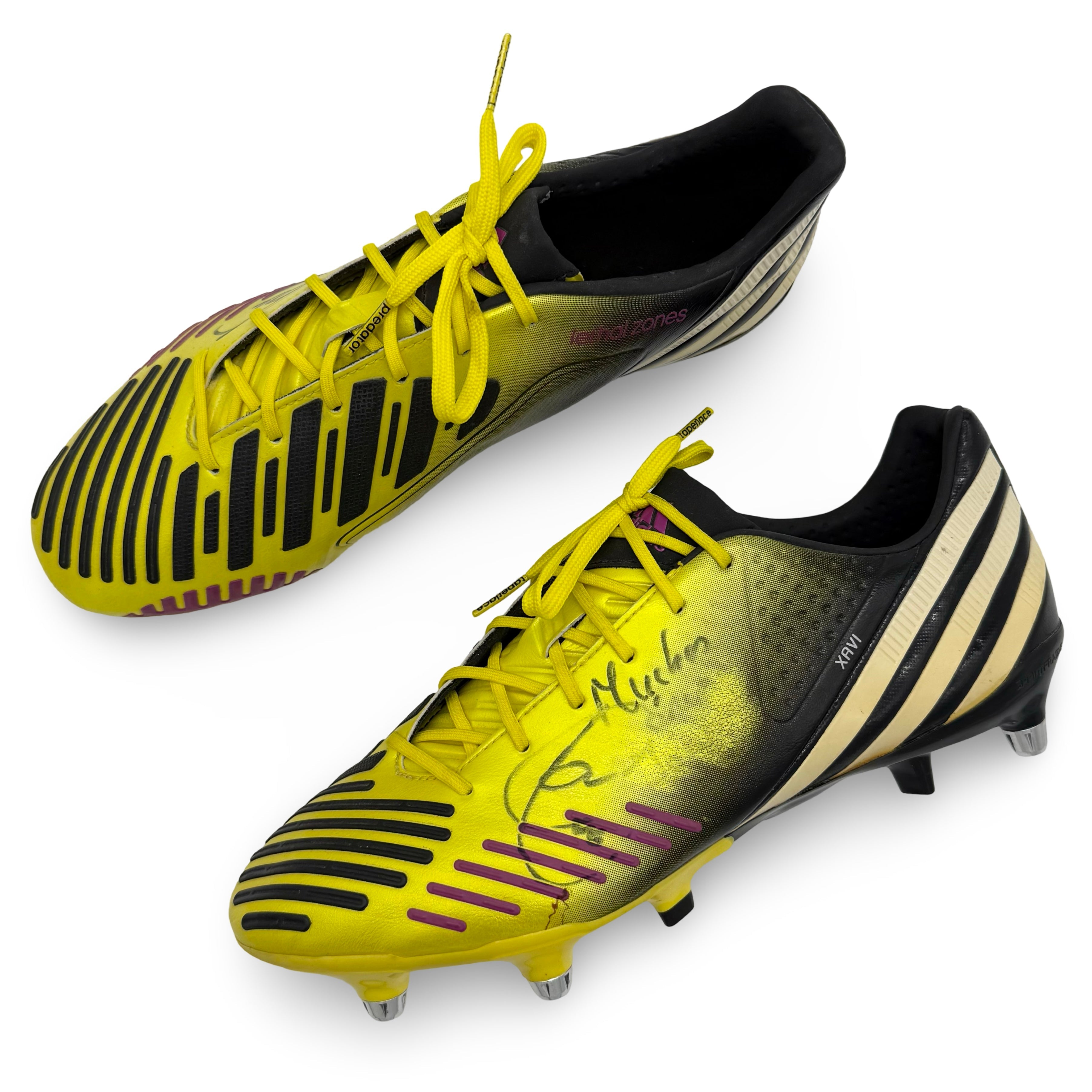 Xavi | Match Issued | Dual Signed | 2012/13 | Adidas Predator LZ
