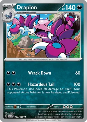 052/088 Drapion - Perfect Order by Poké Zen DXB on MYNTED